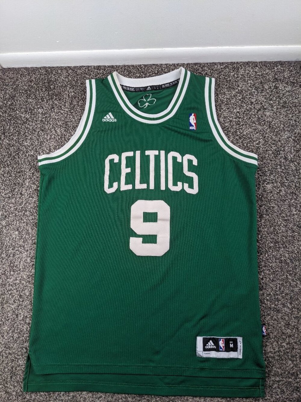 Rajon Rondo Boston Celtics Jersey Adidas Swingman Green Mens Medium